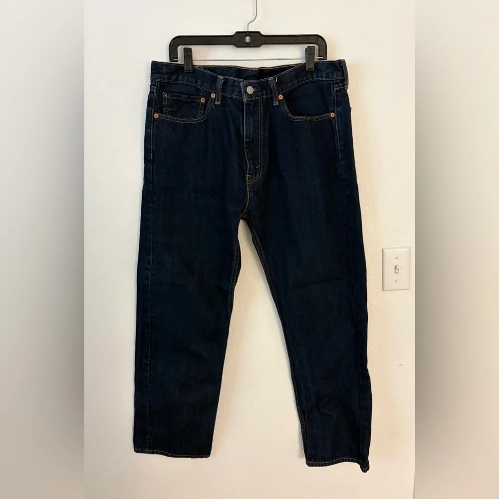 Levi's 505 SZ 36X30 Dark Blue Men's Jeans